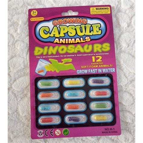 Experience the Magic of Growing Dinosaurs with Magic Grow Capsules